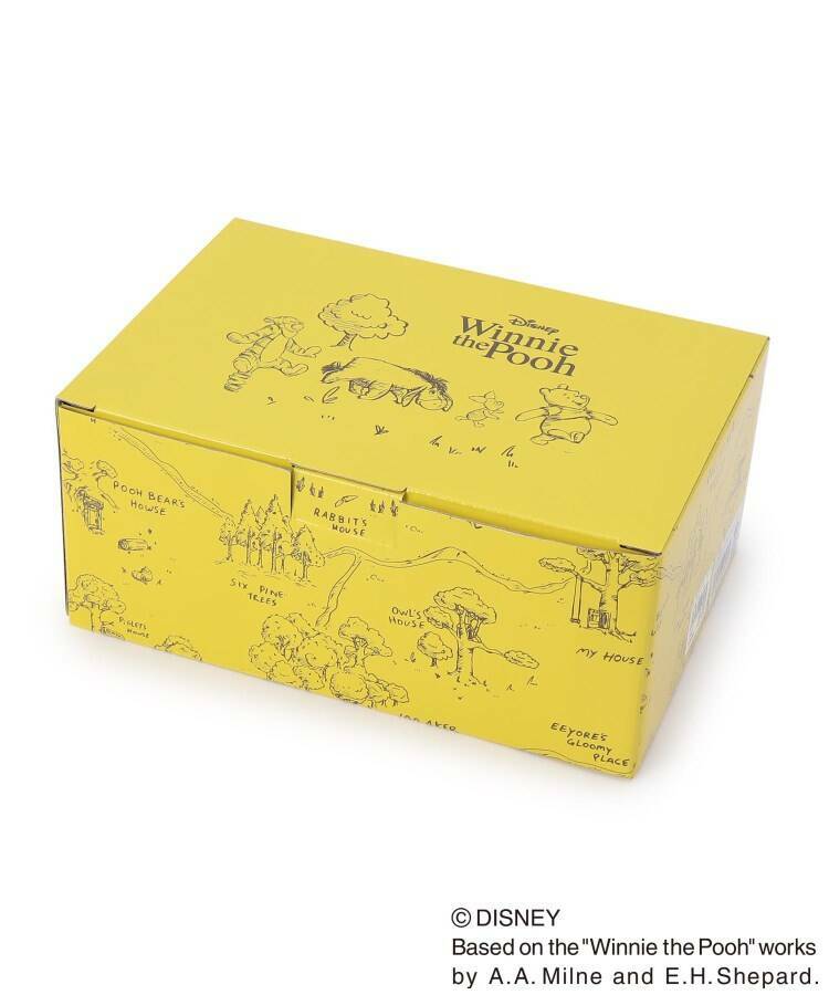 【現貨】日本迪士尼小熊維尼百畝森林杯盤禮盒四件組