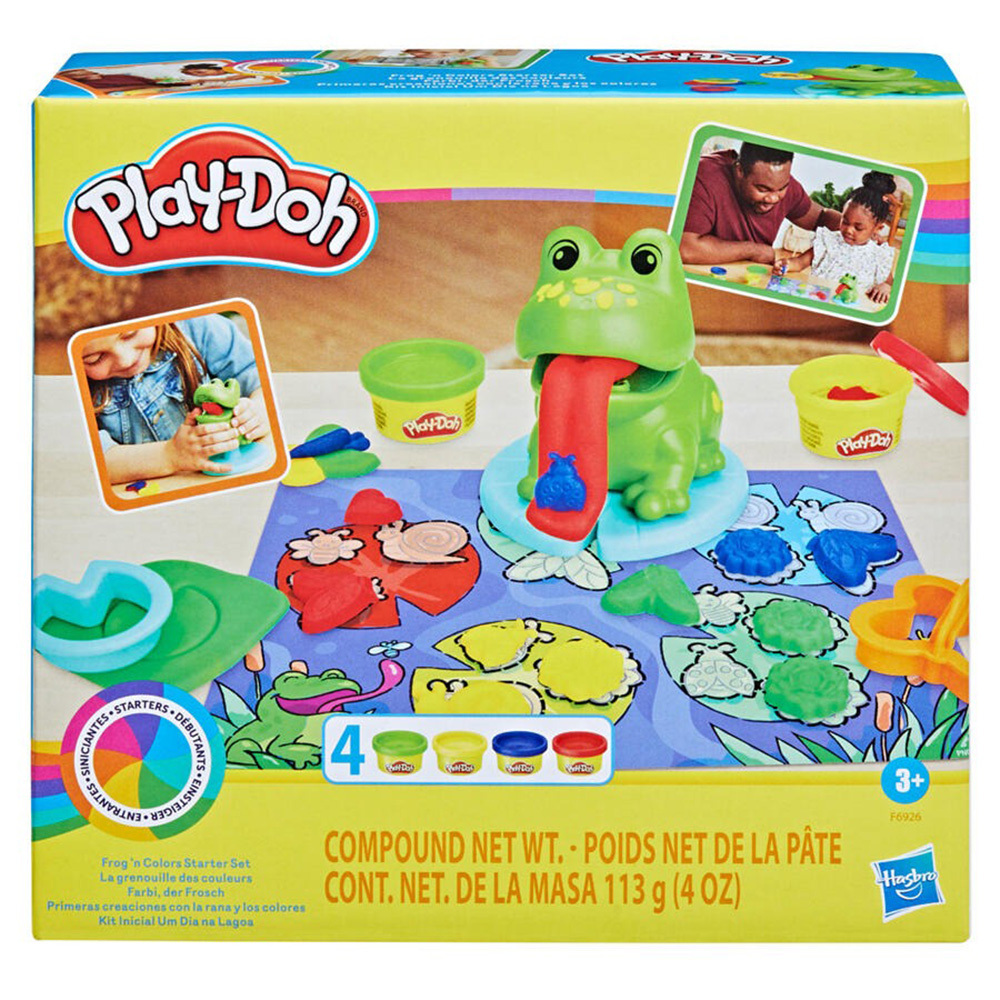 《 Play-Doh 培樂多 》 小青蛙彩色睡蓮池黏土啟發遊戲組