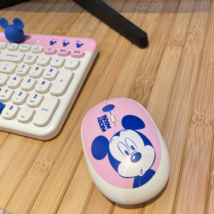 22196-MK 迪士尼米奇老鼠2.4GHz無線靜音滑鼠
