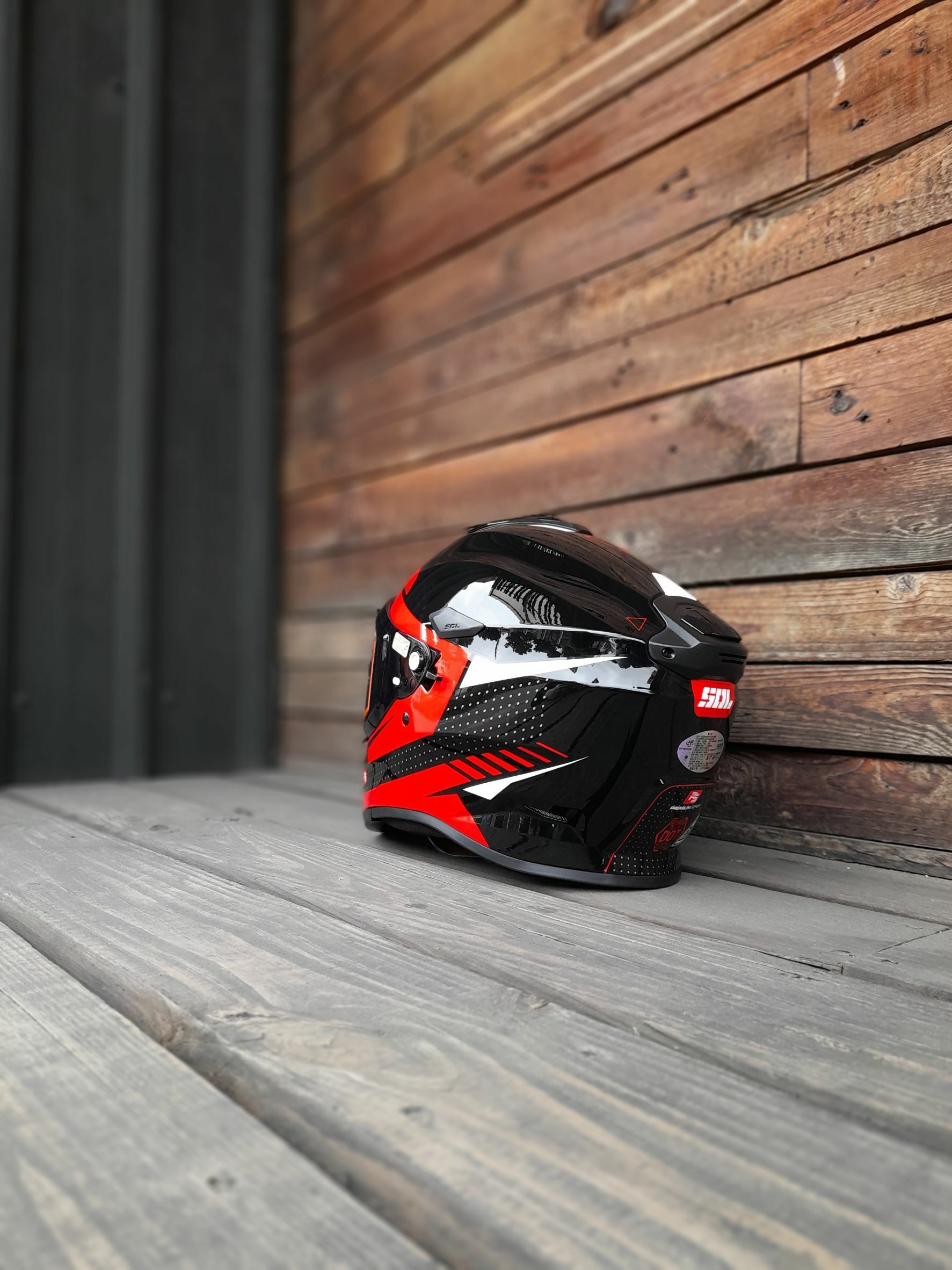 SOL SS-2P 拓荒者 黑紅 多功能帽