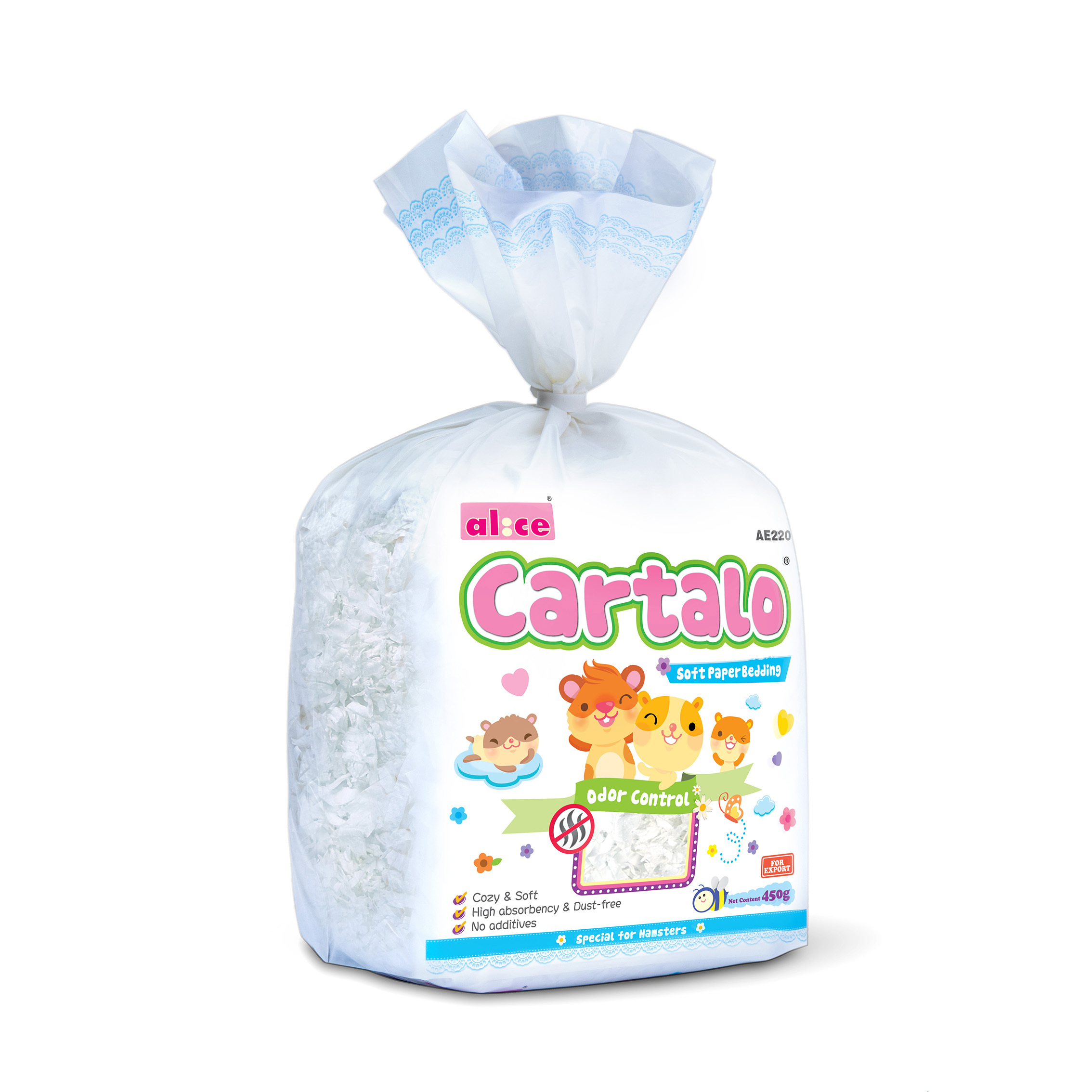 Alice 卡特奥鼠鼠鬆軟小紙條 - 450g