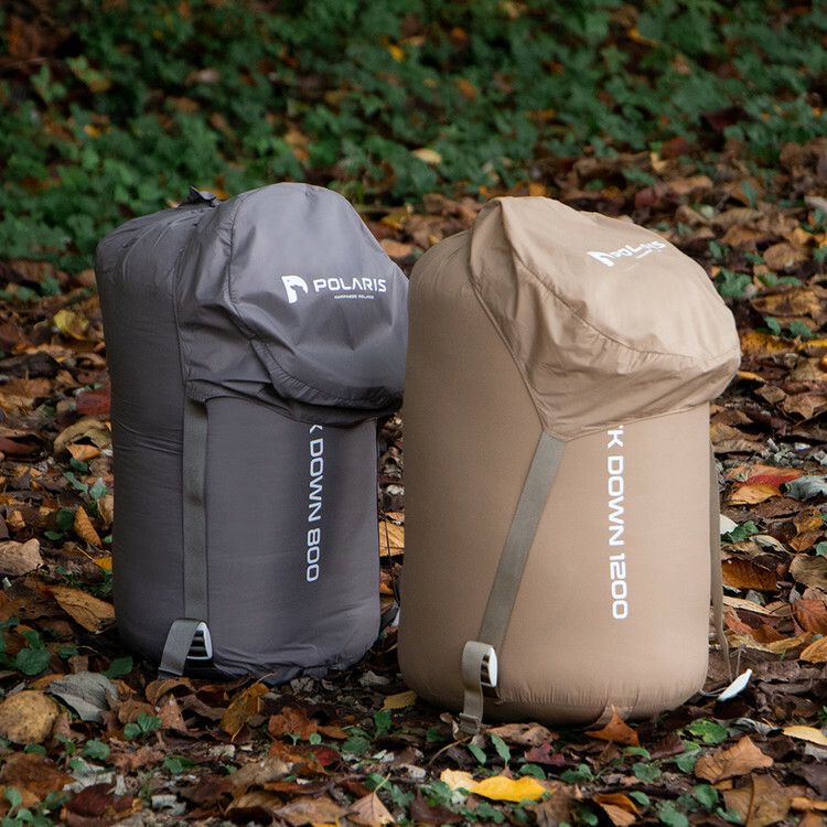 【POLARIS北極星】保暖羽絨睡袋 400/800/1200