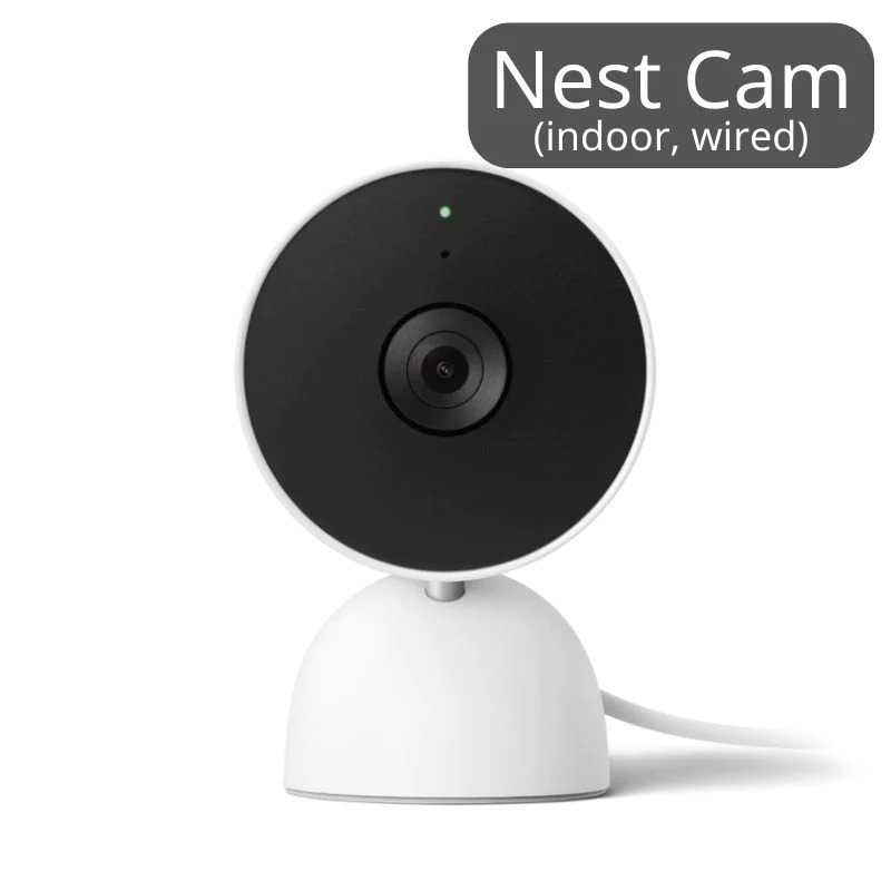 Google Nest 監控攝像頭(適合室外/室內, 有線)