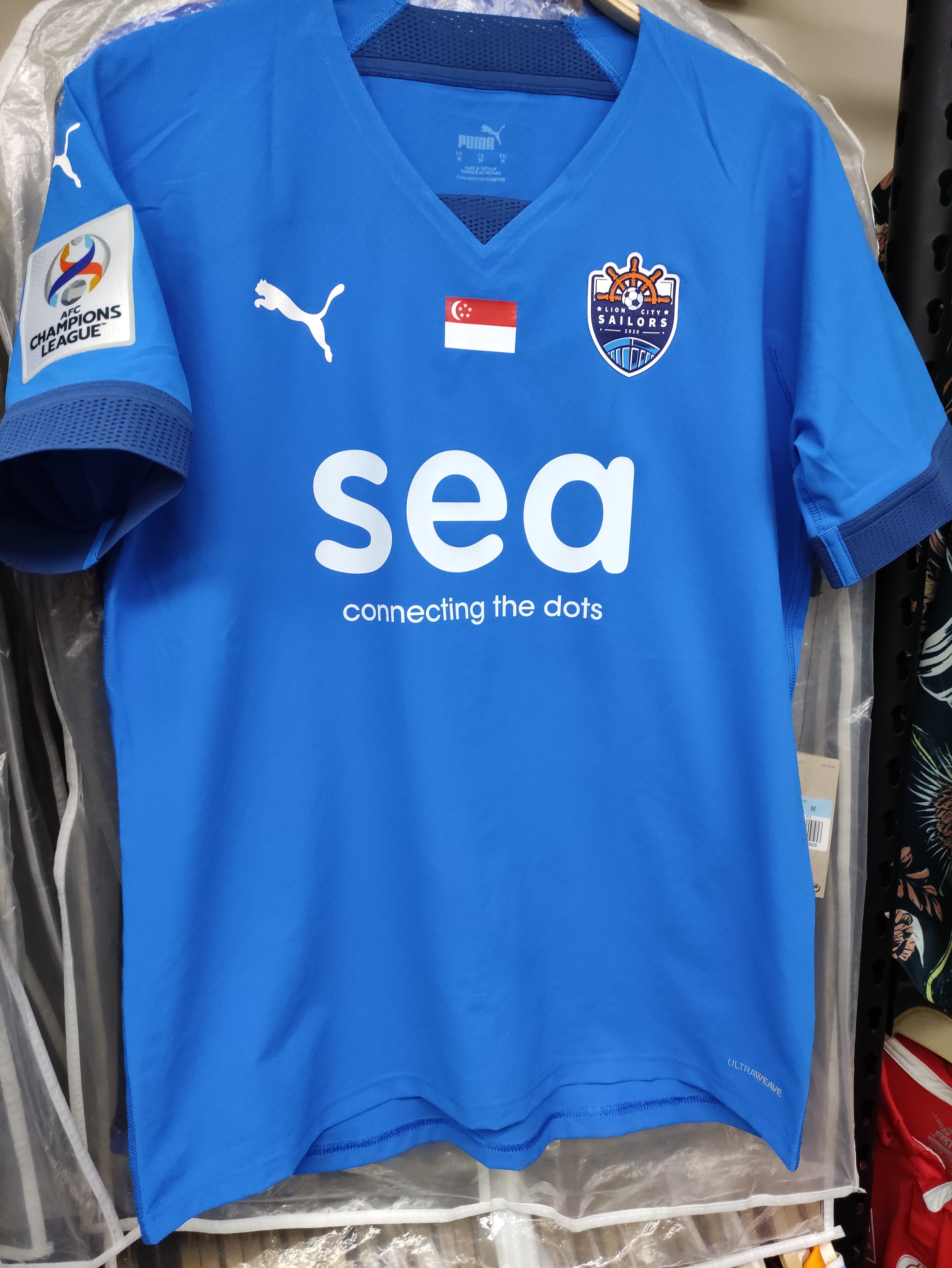 2022獅城水手作客亞冠版球衣