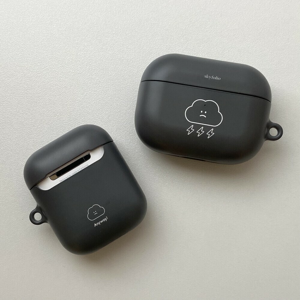 Skyfolio - greyline cloud AirPods/ AirPods Pro Case