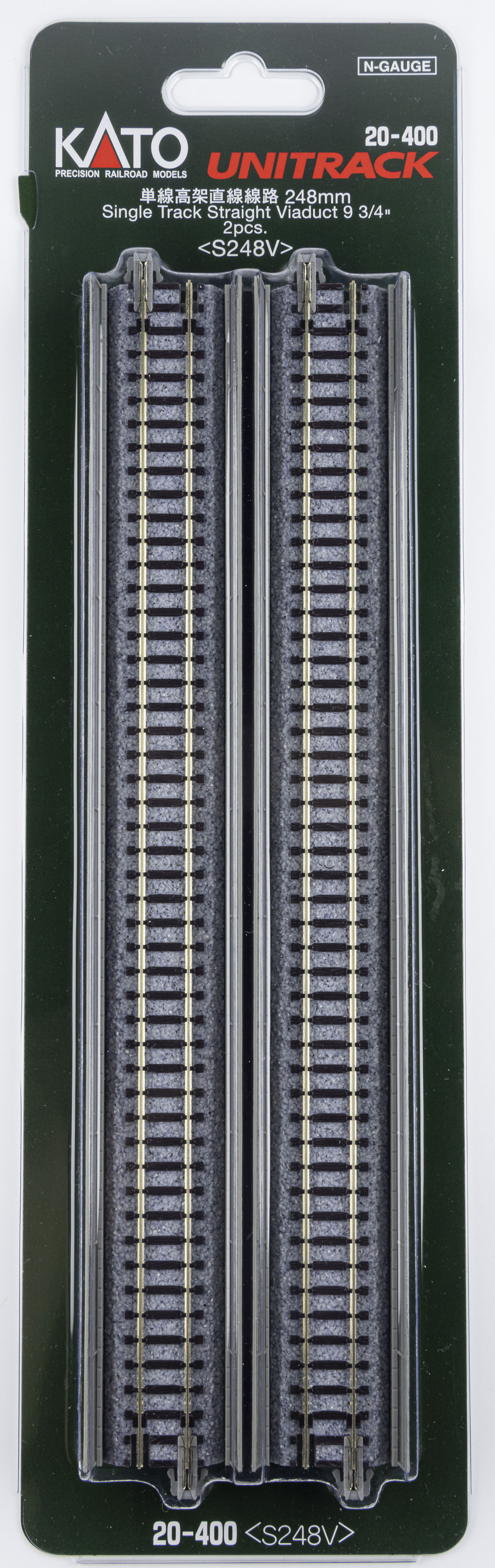Kato 20-400 248mm Straight Track [4 pcs]