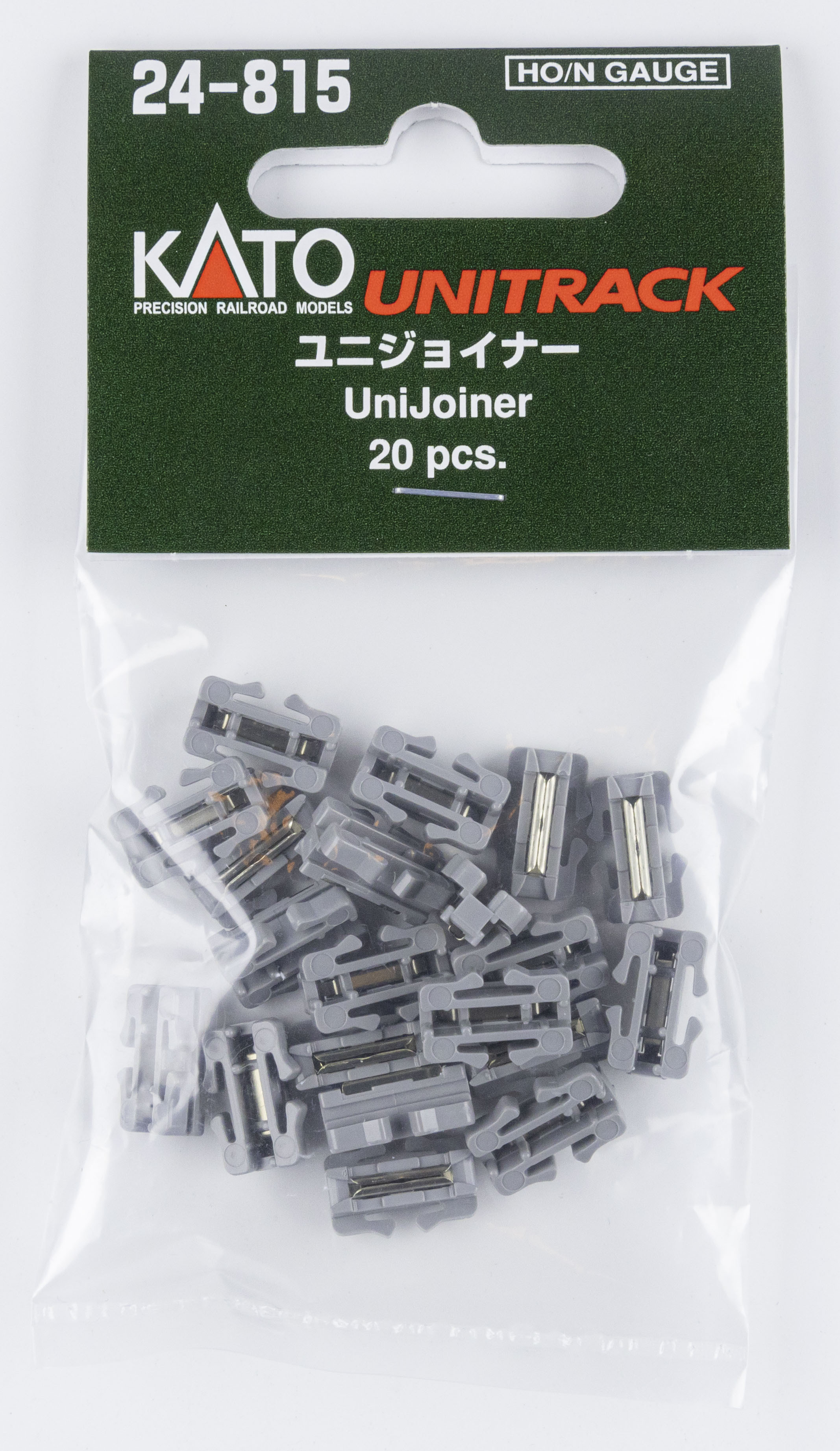 Kato 24-815 N規 軌道接片.20入