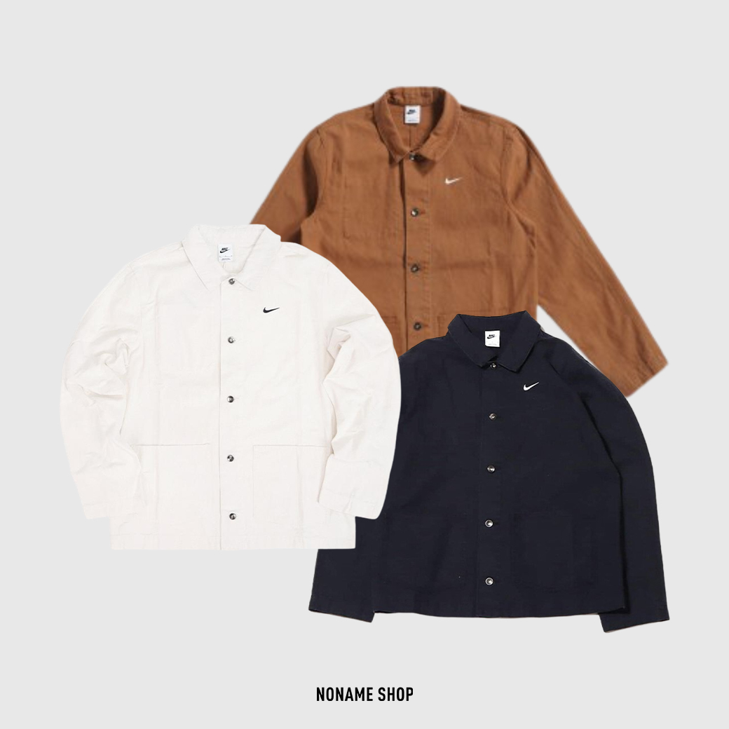 NIKE Life 厚磅 工裝 口袋 夾克 外套 三色 (男款)