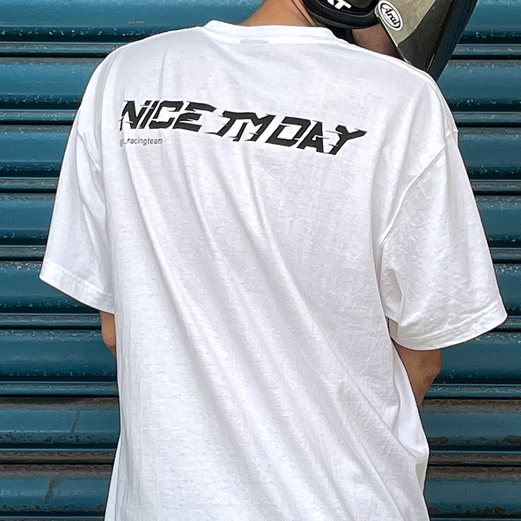 ｜ “NICE TM DAY White T-Shirt“｜-已絕版