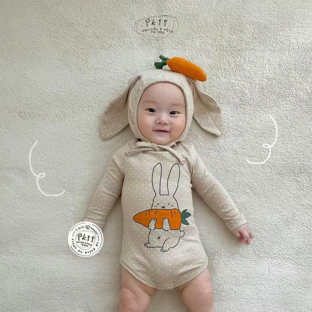 (現貨) ikii兔仔衫仔set (連帽仔)