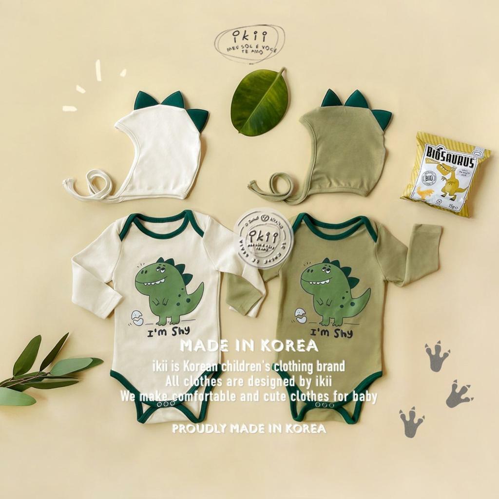 (現貨) ikii恐龍衫仔set (連帽仔)