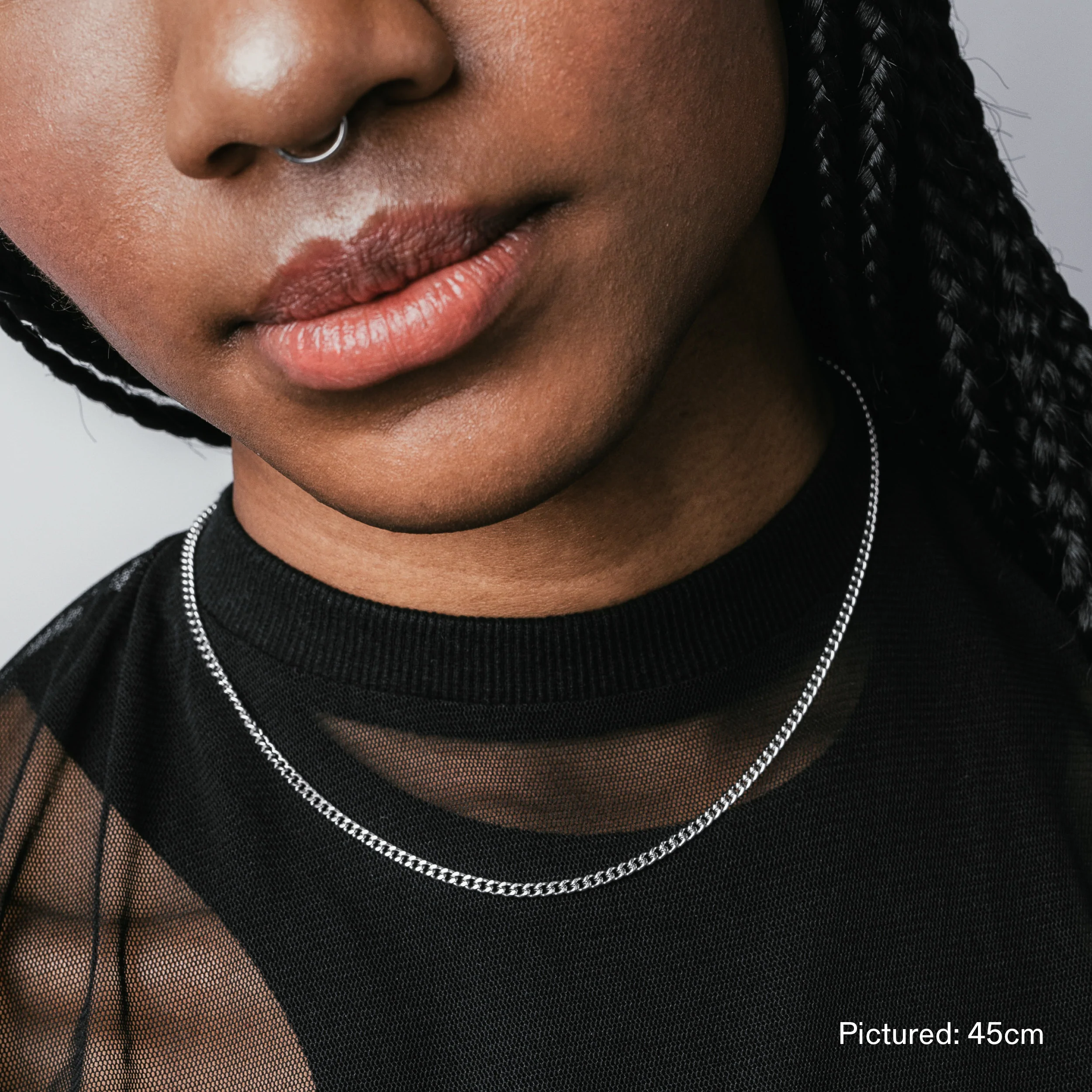 【預購】Vitaly Design | 邁阿密短單鍊 銀