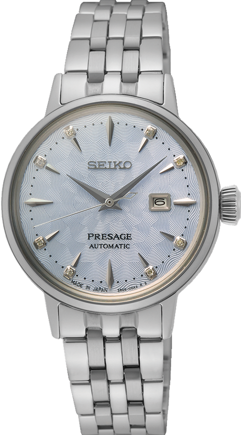 萬年鐘錶 - SEIKO Presage  調酒師 Sky Diving調酒 機械女錶  SRE007J1 /  2R05-00A0B 錶徑30.3MM