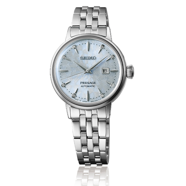 萬年鐘錶 - SEIKO Presage  調酒師 Sky Diving調酒 機械女錶  SRE007J1 /  2R05-00A0B 錶徑30.3MM