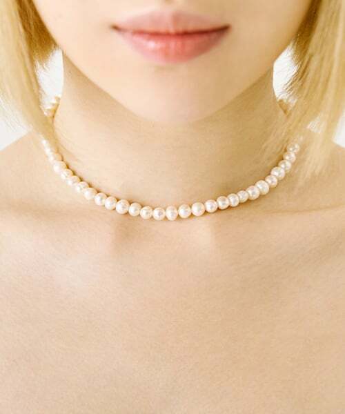 Almost Blue -  [92.5 silver] NATURAL PEARL NECKLACE｜4 SIZE
