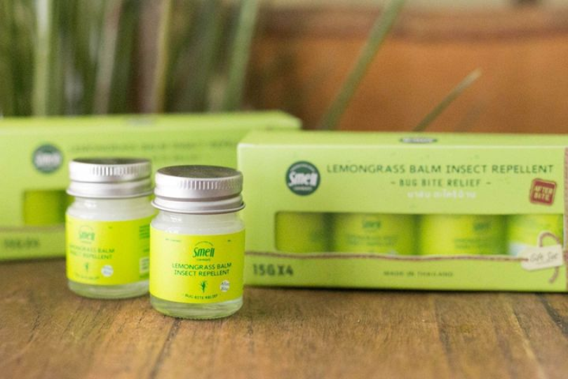 泰國 Smell Lemongrass 紓緩防蚊膏 15g 天然香茅｜驅蚊+止癢+舒緩 一瓶搞定！