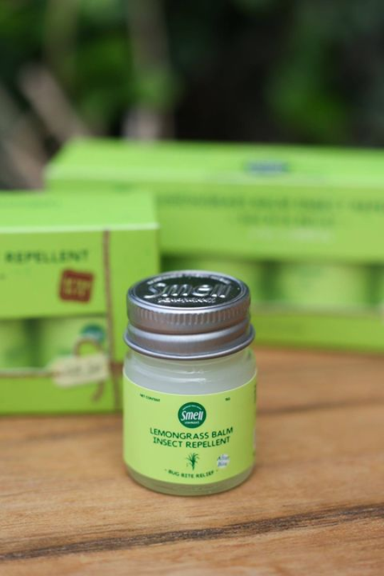 泰國 Smell Lemongrass 紓緩防蚊膏 15g 天然香茅｜驅蚊+止癢+舒緩 一瓶搞定！