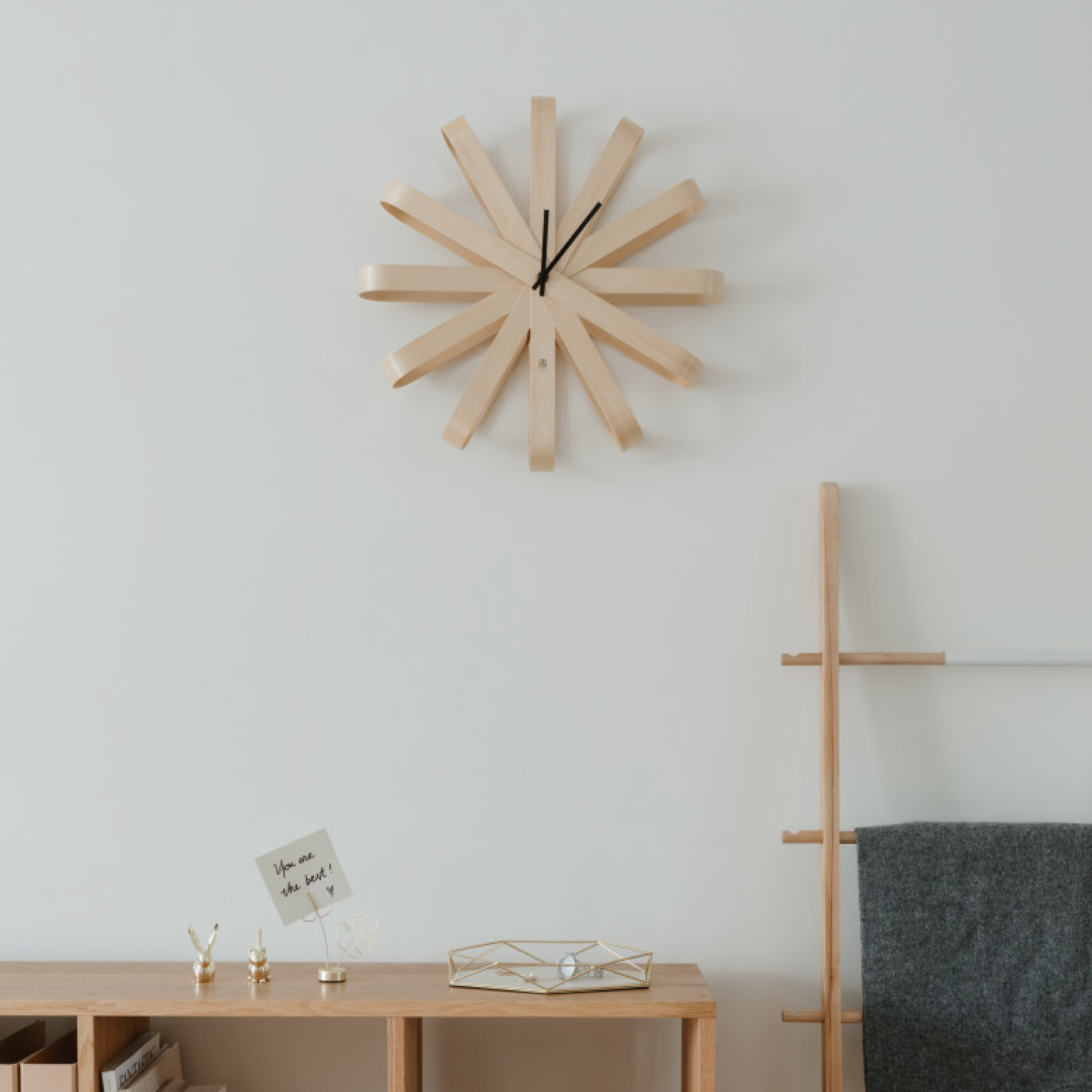 Umbra RIBBON WALL CLOCK Ribbon 掛鐘