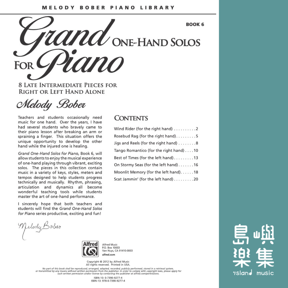Grand One-Hand Solos for Piano, Book 6: Piano Book