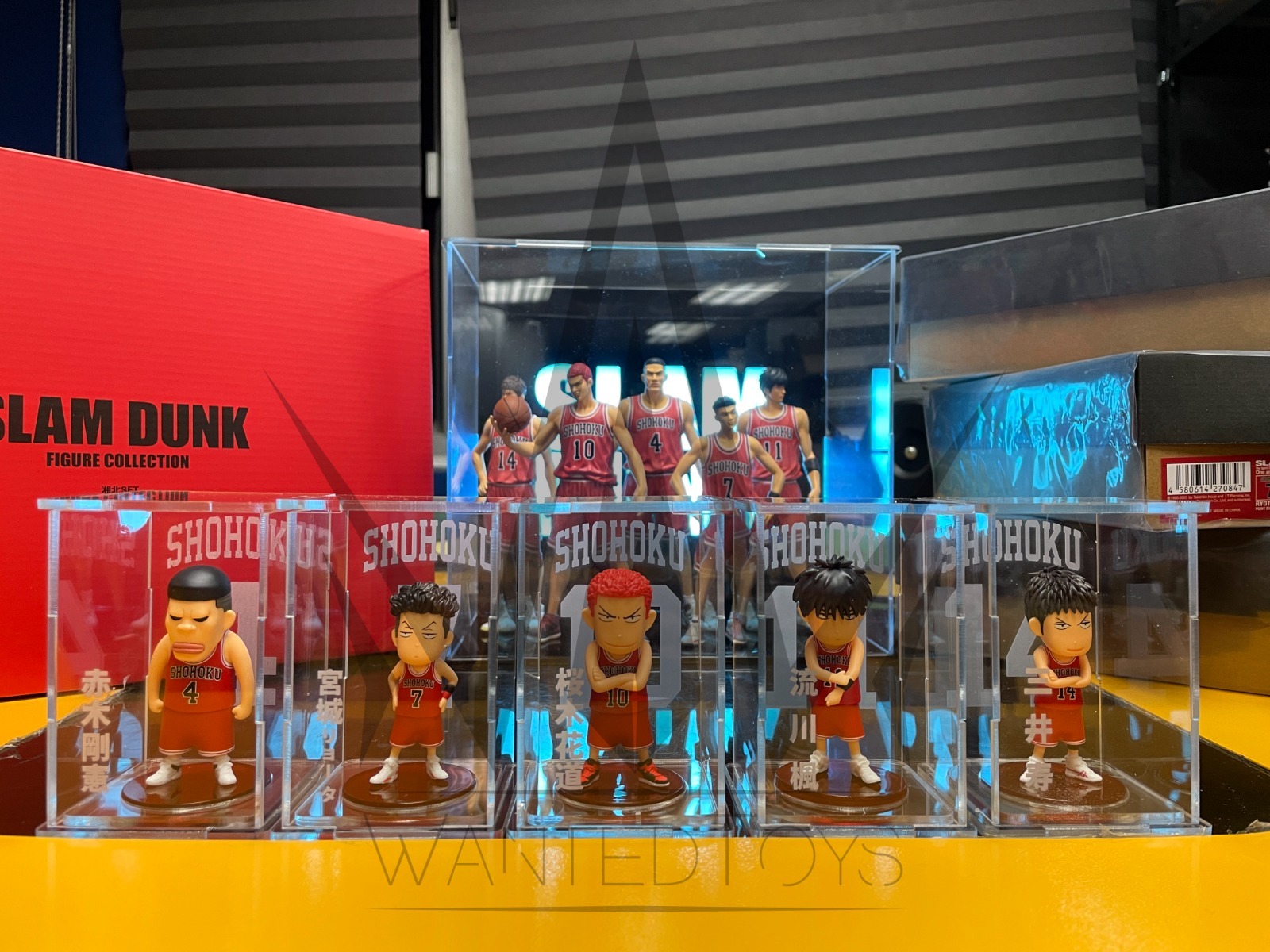 Slam Dunk FIGURE COLLECTION 湘北單人專用展示箱