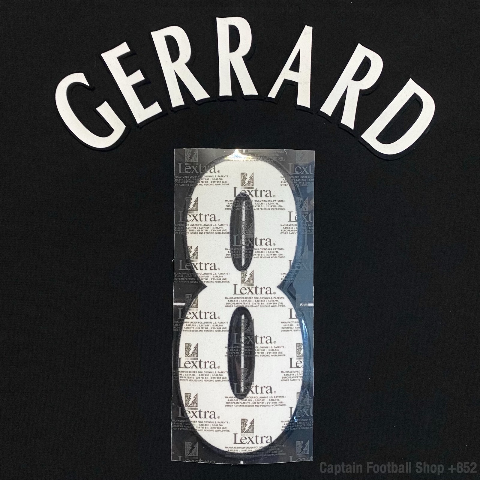 Liverpool 2004-05 Home UCL Nameset Gerrard UEFA player