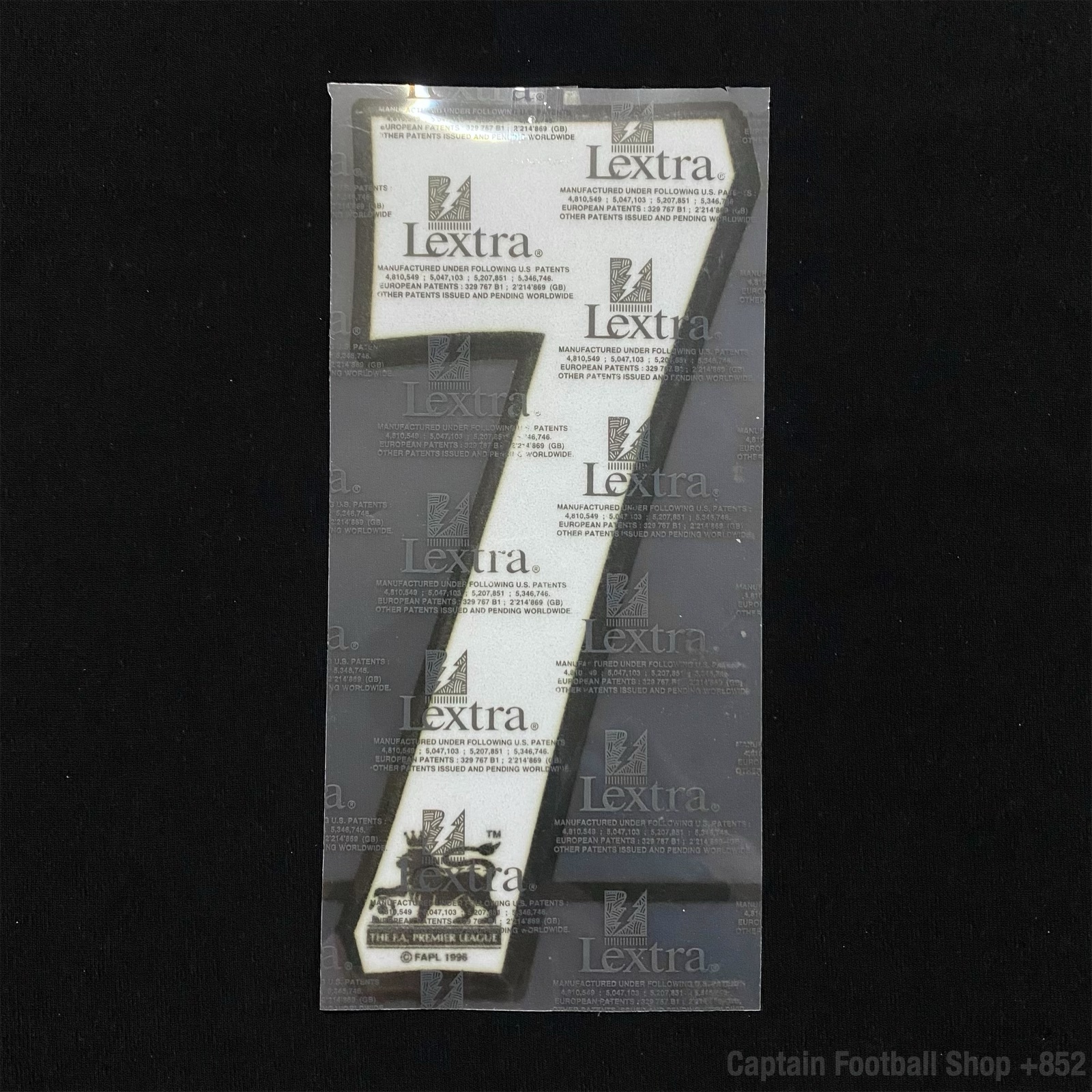 Official 2003-2007 Premier League replica size Number #7