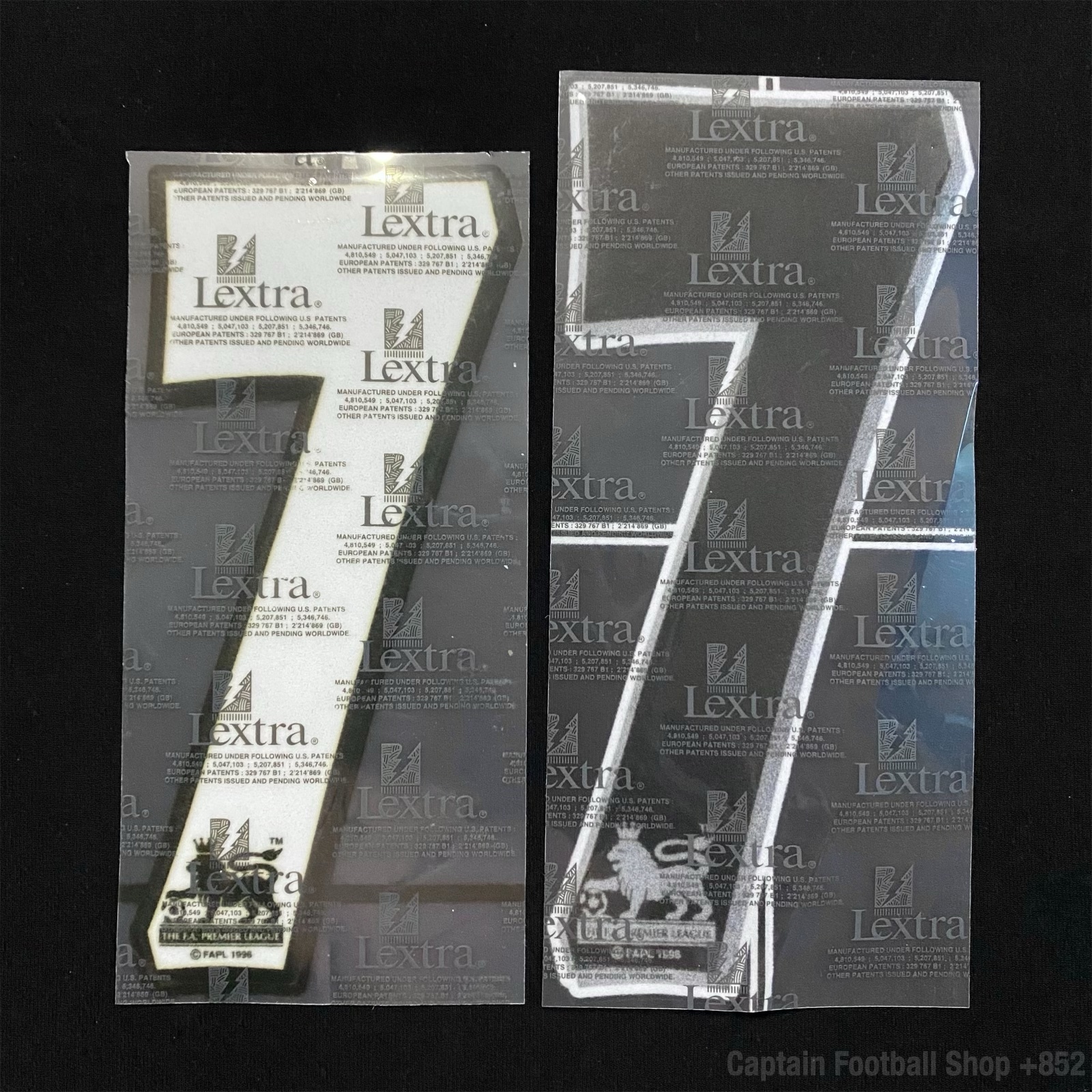 Official 2003-2007 Premier League replica size Number #7