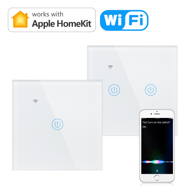 觸摸式智能WiFi開關 Apple HomeKit （單零火通用）