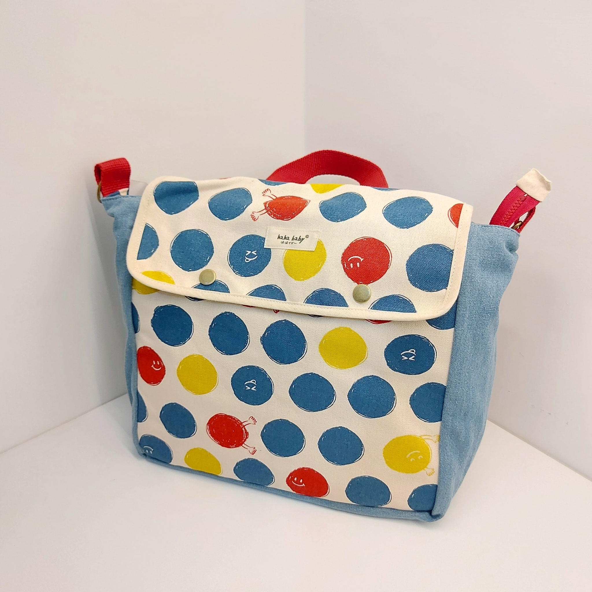 hahababy】Blue Japanese-pillow storage bag - Shop hahababyselect