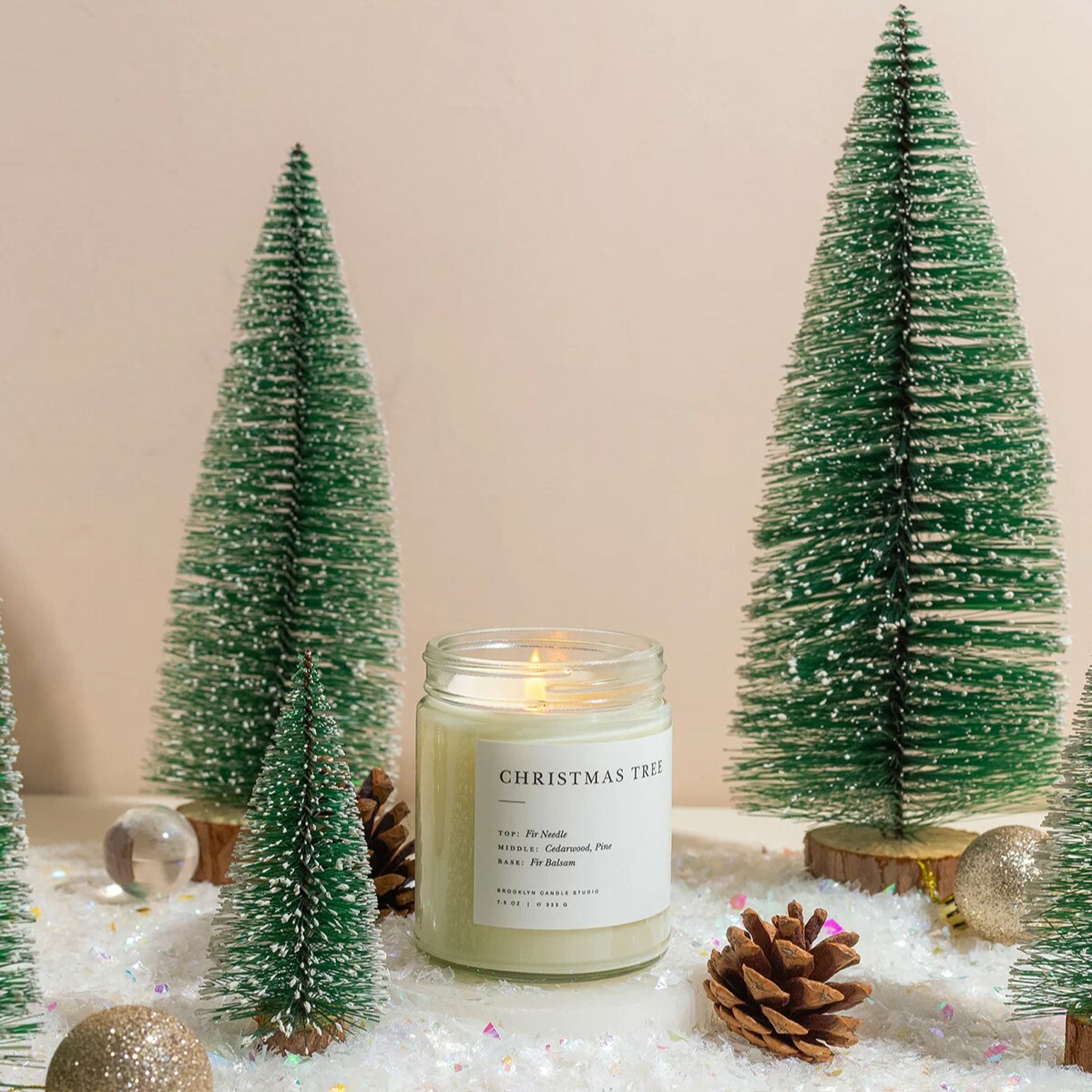 Christmas Tree 聖誕樹 極簡蠟燭 - Brooklyn Candle Studio