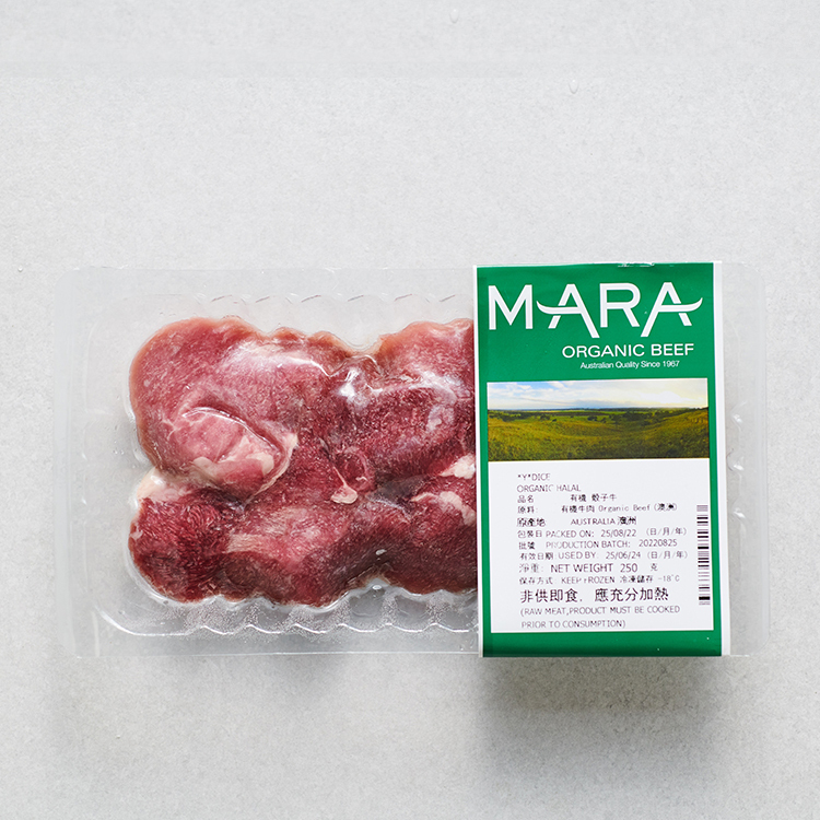 澳洲有機骰子牛 250g