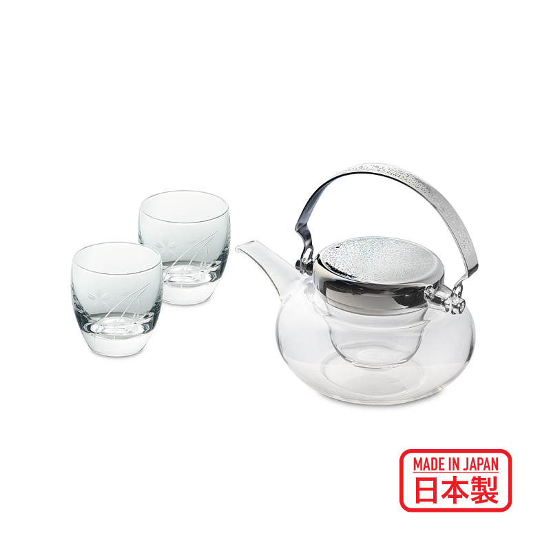 日本 TOYO-SASAKI GLASS 玻璃清酒套裝 -G604-M74