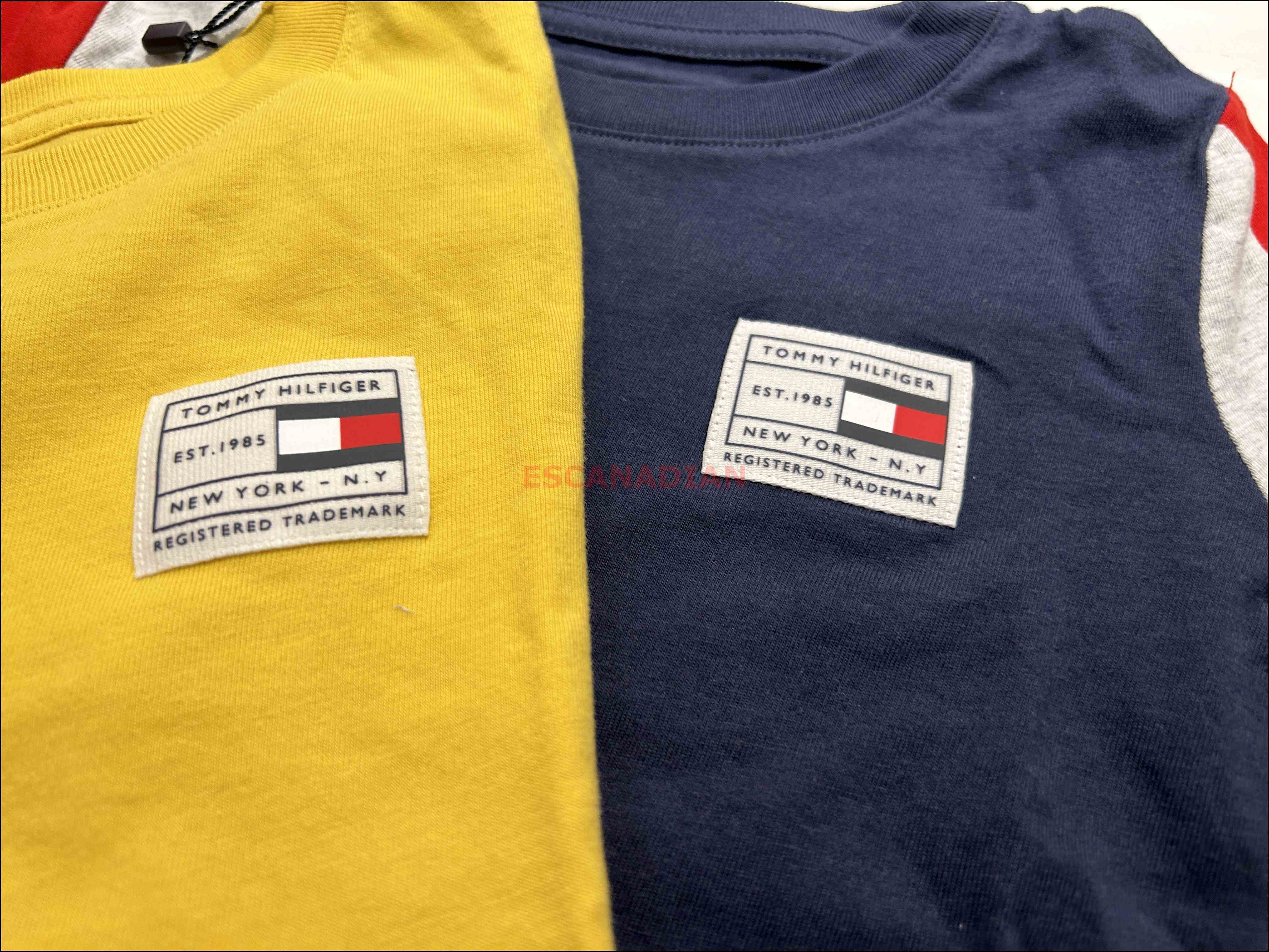 TOMMY 男大童 拚色 短TEE (2色)