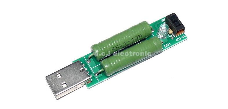 【UCI電子】(F-2) 帶切換開關USB充電可2A/1A放電老化電阻電流檢測負載測試儀器 試儀器