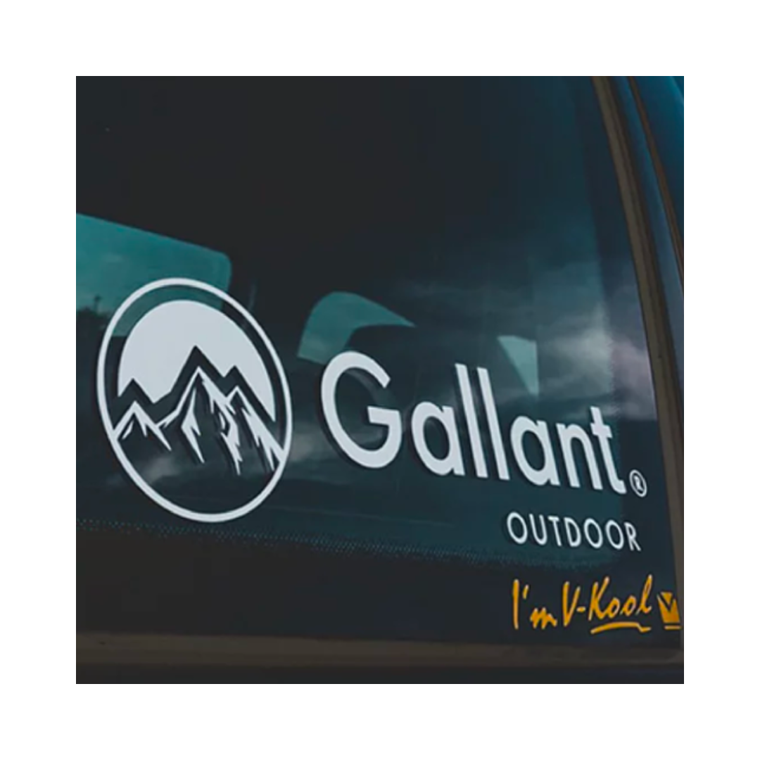 ▲[停產] Gallant 防水車貼 三色 Sticker