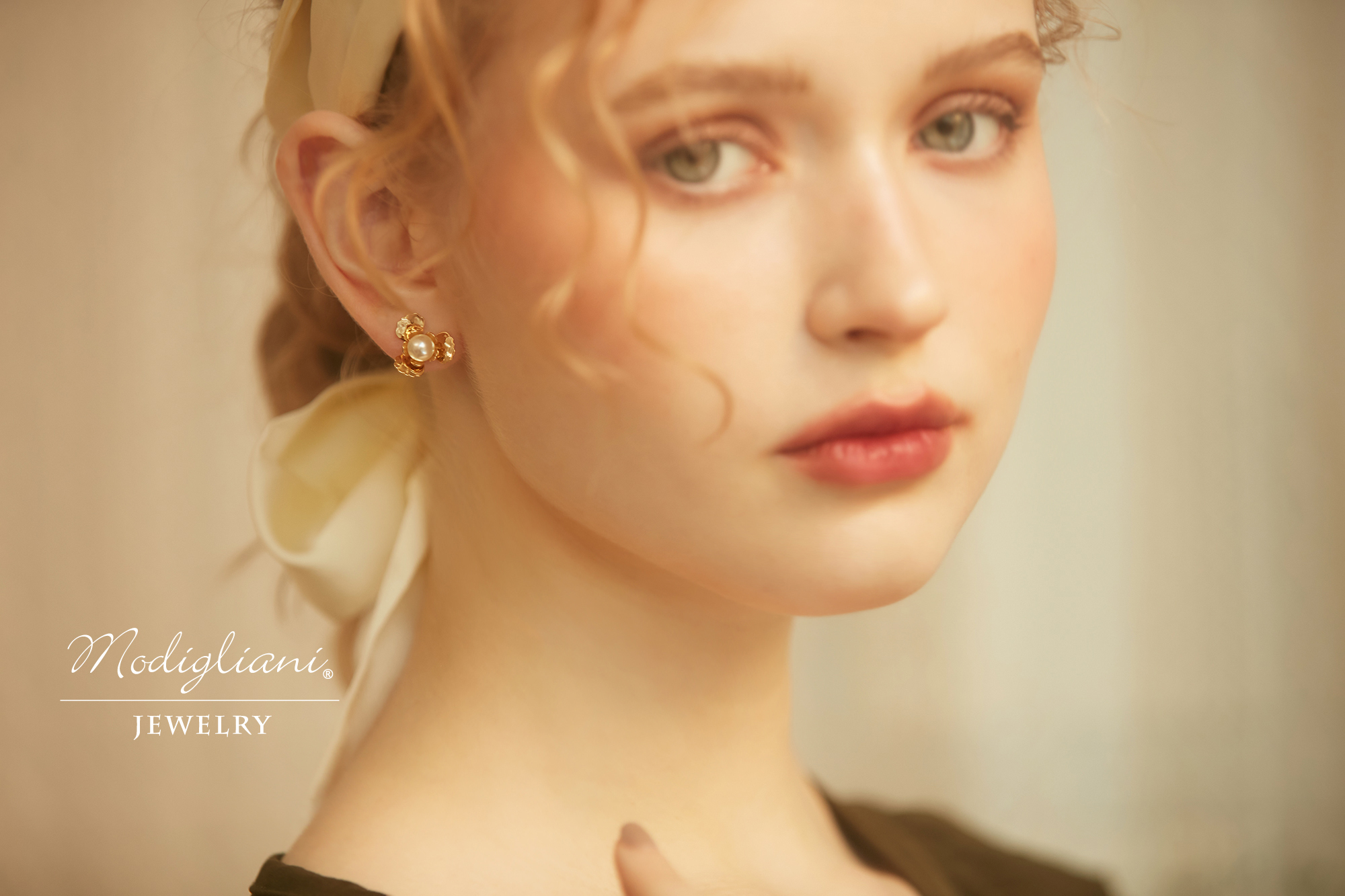 黃銅飾品,黃銅,氣質,花草,耳環,仙女,18K金,甜美,施華洛世奇水晶珍珠