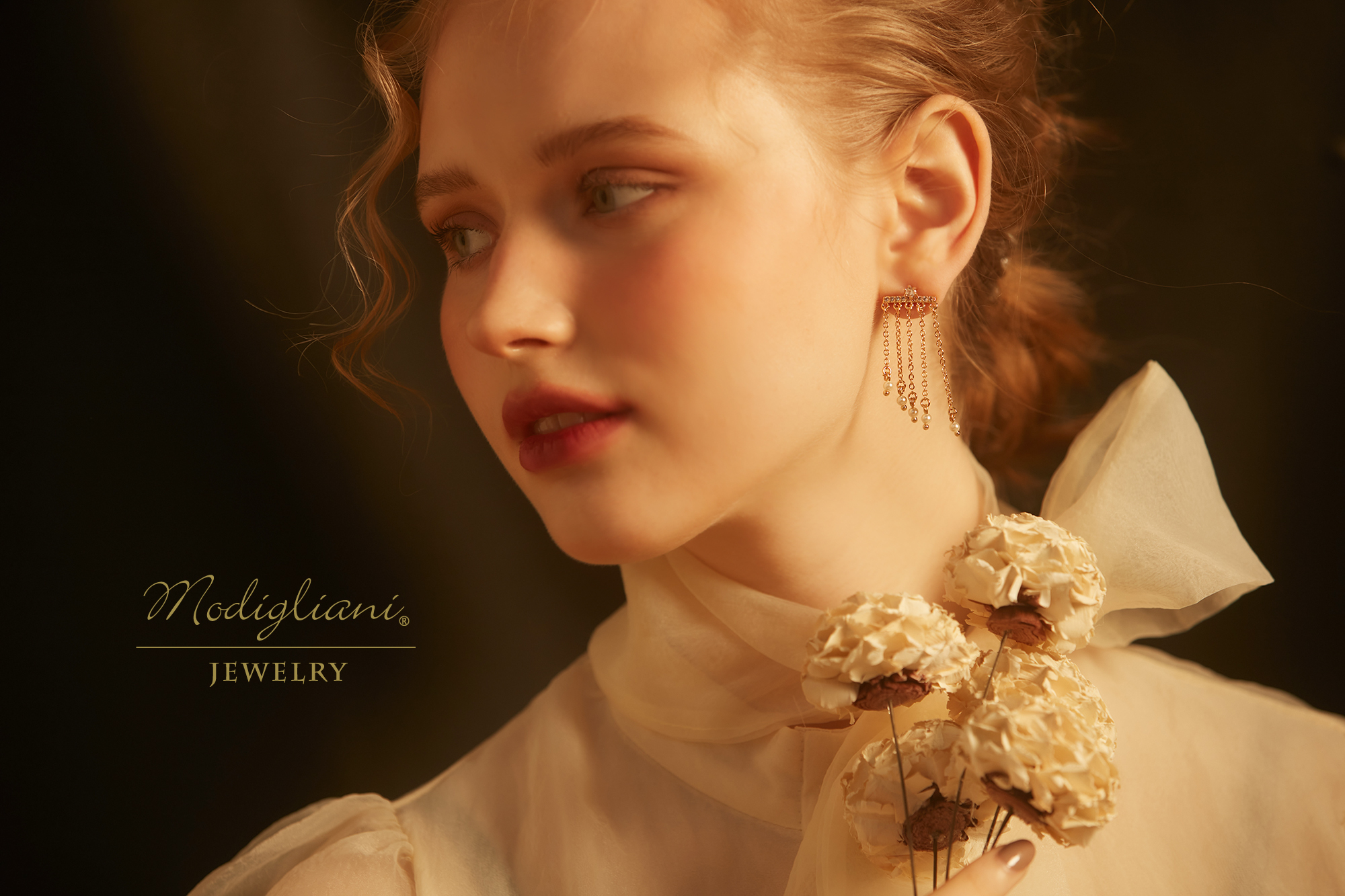 黃銅飾品,黃銅,施華洛世奇水晶珍珠,耳環,兩戴式,18K金,氣質,流蘇,鋯石