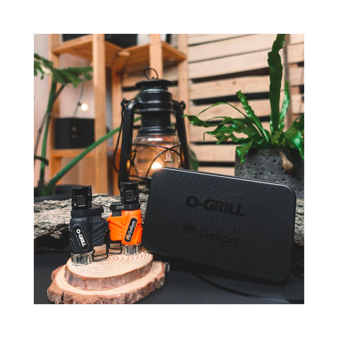 ▲Gallant ORILL X GLNT 聯名款 防風打火機組(2入)