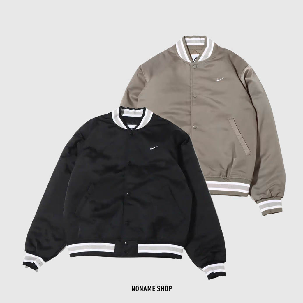 NIKE JACKET 復古 鋪棉 棒球外套 兩色 (男款)