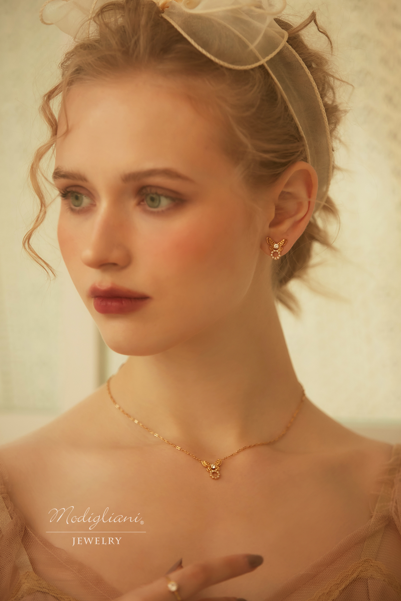 黃銅飾品,黃銅,氣質,耳環,蝴蝶,18K金,花草,鋯石,甜美