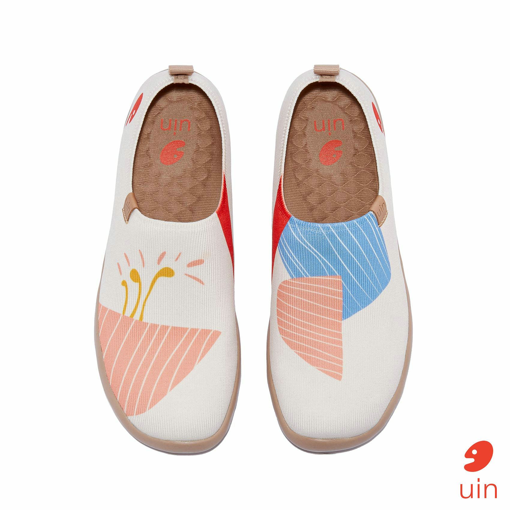 【 Uin 】西班牙原創設計 | 春芽 彩繪鞋 休閒鞋 女鞋 懶人鞋