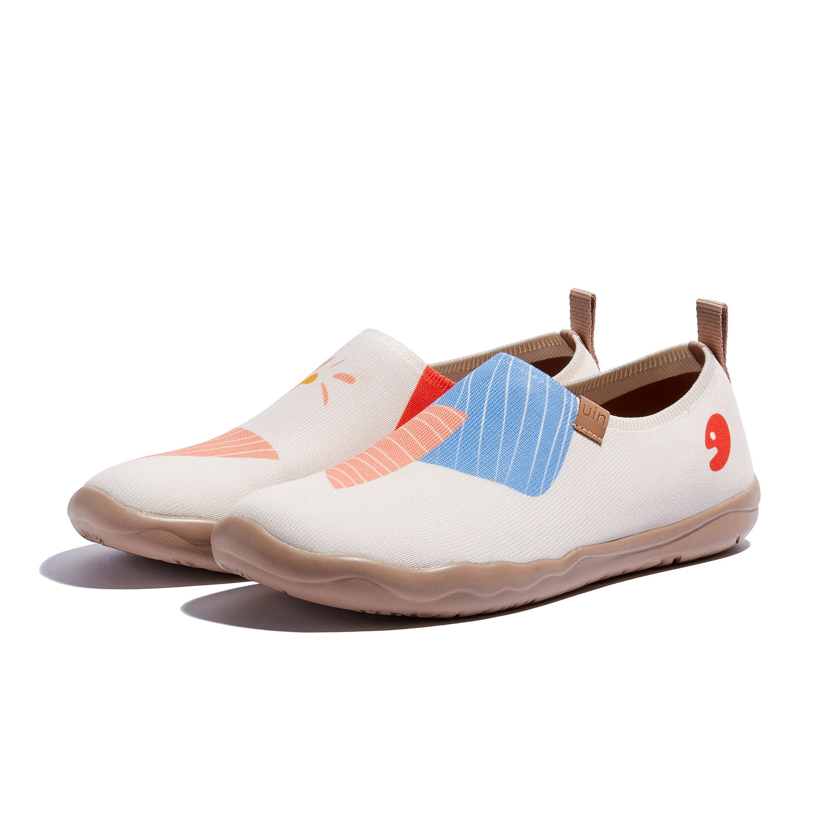 【 Uin 】西班牙原創設計 | 春芽 彩繪鞋 休閒鞋 女鞋 懶人鞋