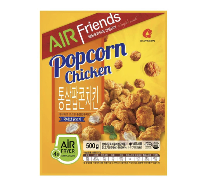 Maniker 韓式脆脆爆谷雞粒 500g