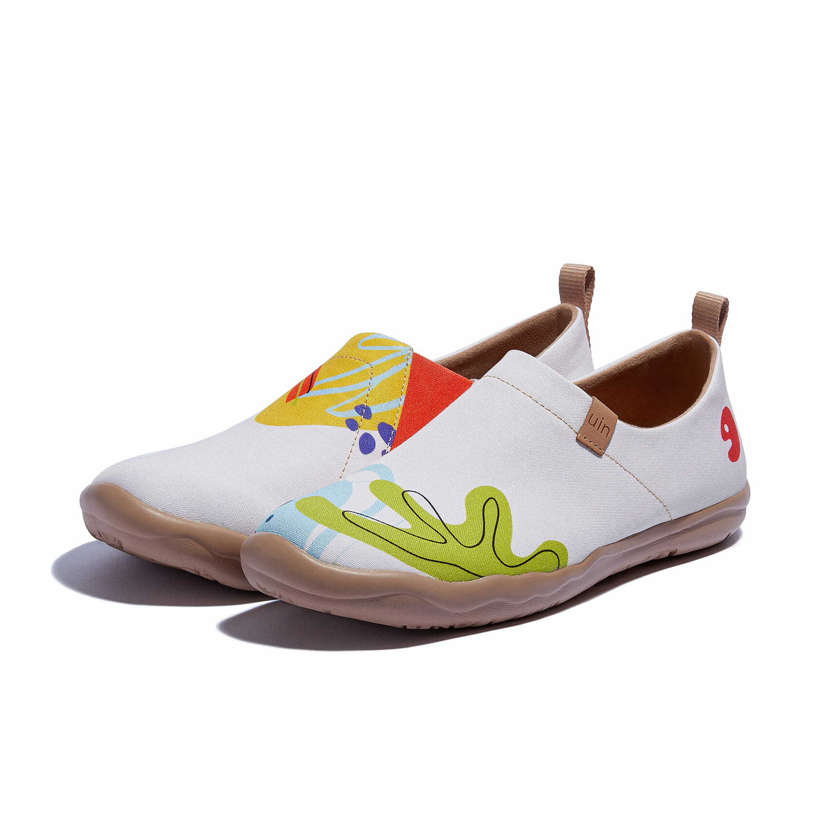 【 Uin 】西班牙原創設計 | 山野彩虹 女鞋 彩繪鞋 休閒鞋 懶人鞋