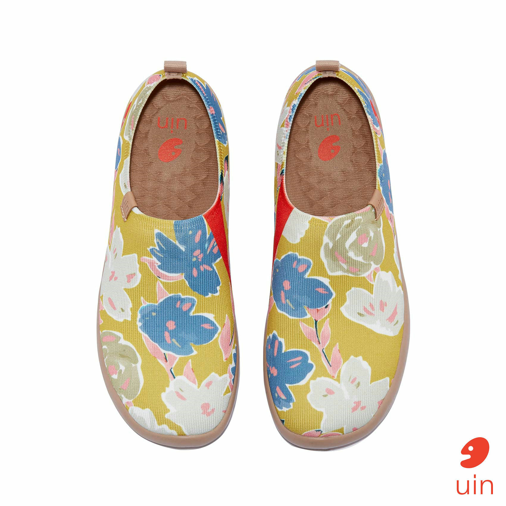 【 Uin 】西班牙原創設計 | 野花清香 女鞋 彩繪鞋 休閒鞋 懶人鞋