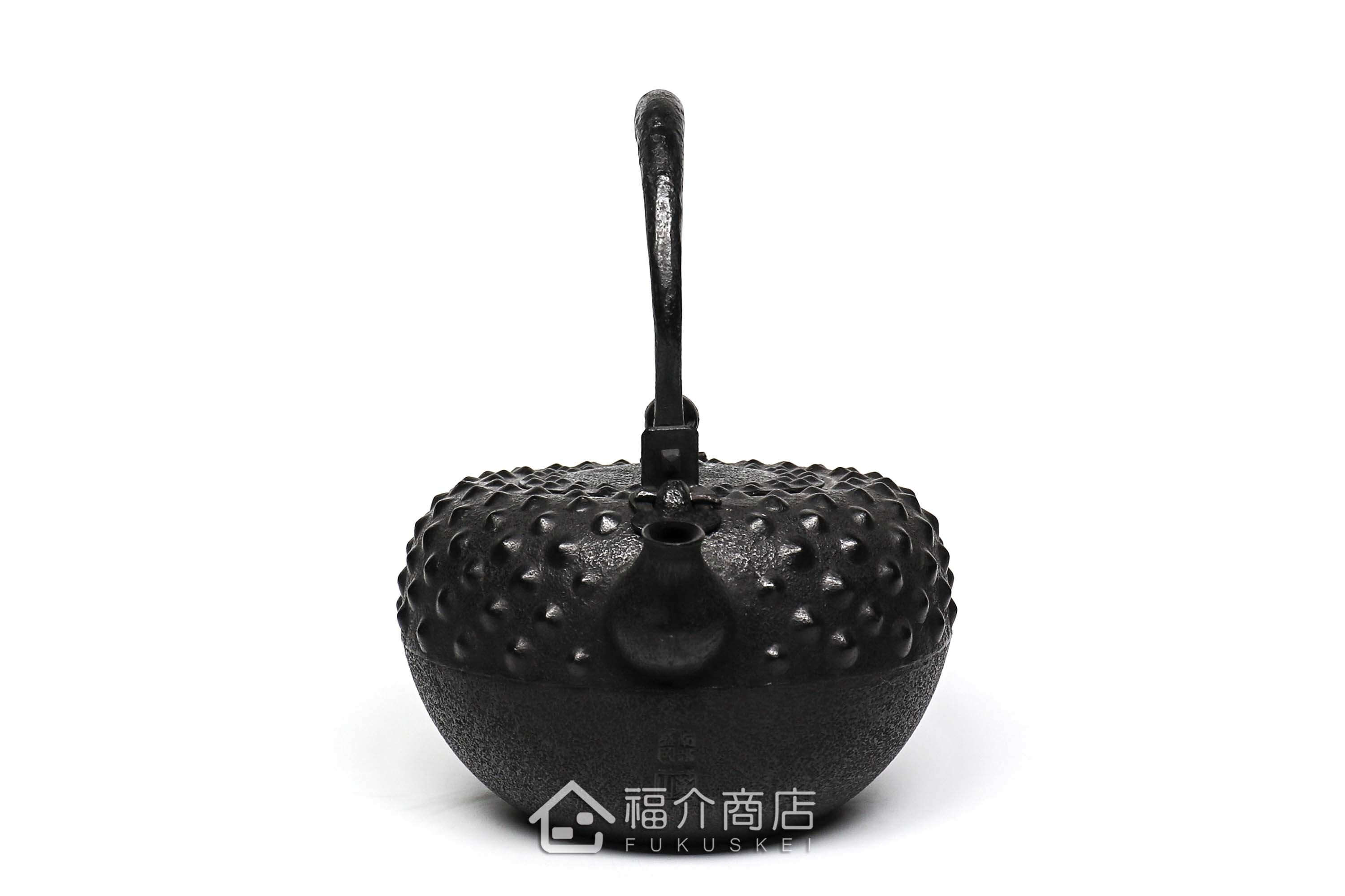 煮水泡茶用的鐵鉢型鑄鐵茶壺