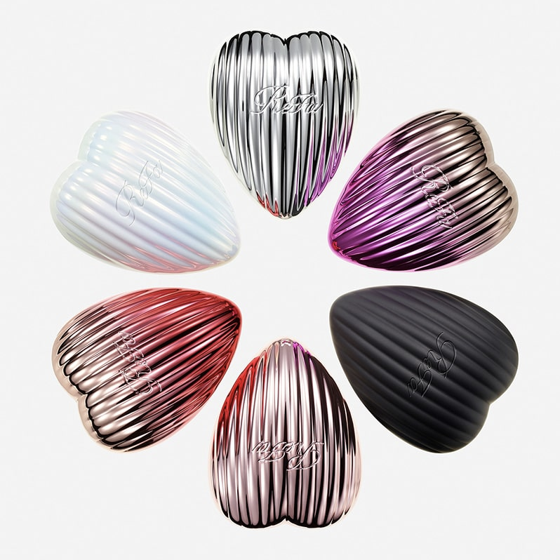 REFA Heart Brush Ray 立體順髮梳連鏡