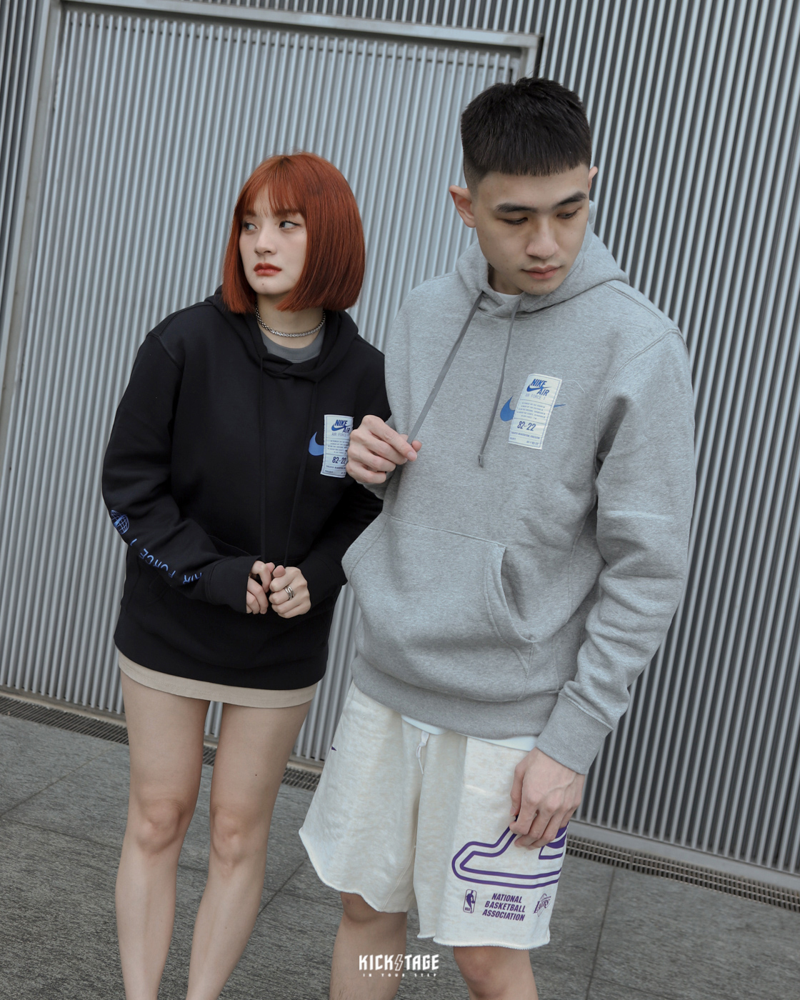 *特價商品售出不退換*男女款 NIKE AS M NSW HOODIE AF1 OPEN 黑色 灰色 石灰白 標籤LOGO 內刷毛 帽T【DX1084-063】NIKE40