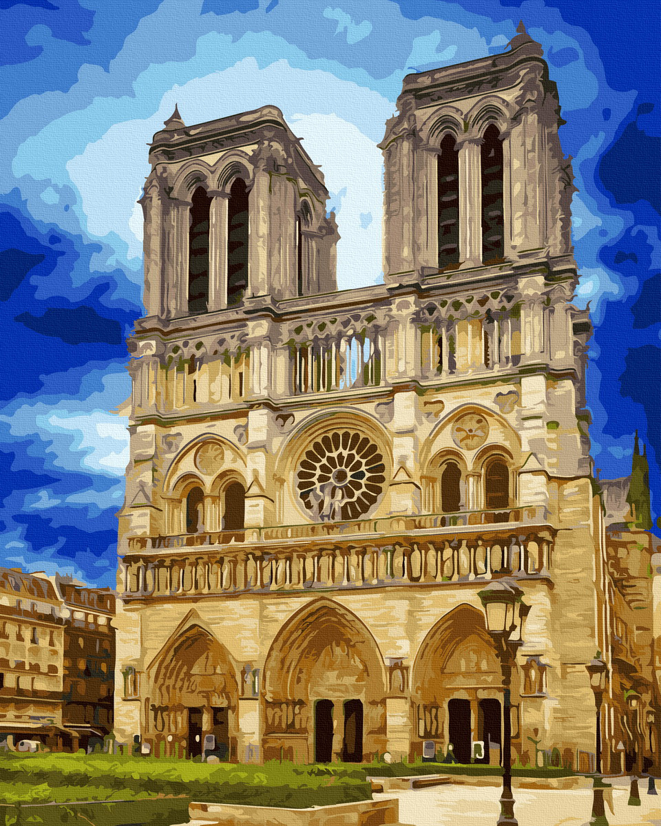 【TW046】世界風情系列-巴黎聖母院