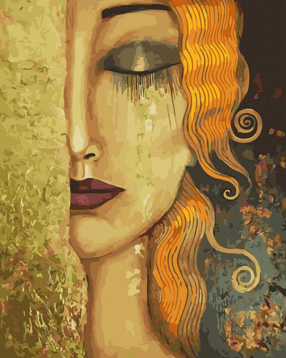 【9V001】克林姆 金色淚痕(炫金)